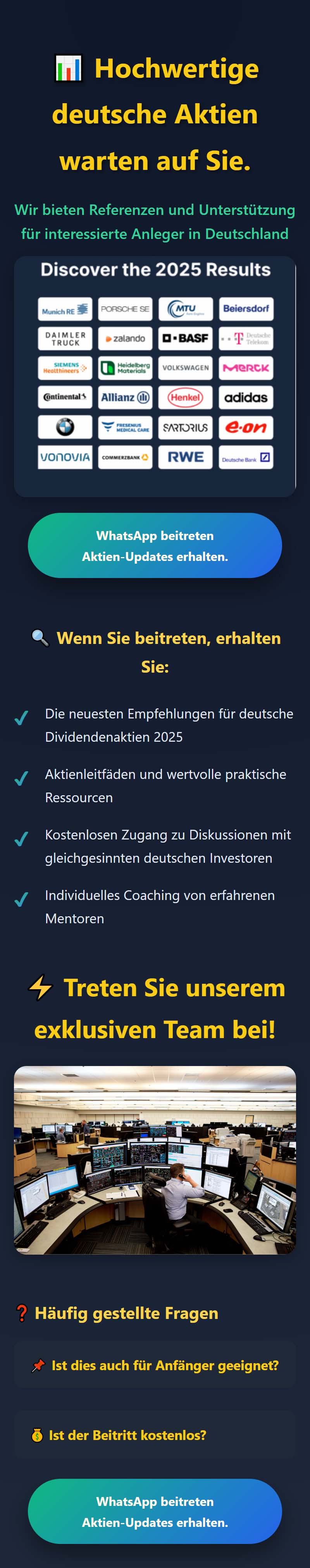 Tägliche Börsenhighlights 1